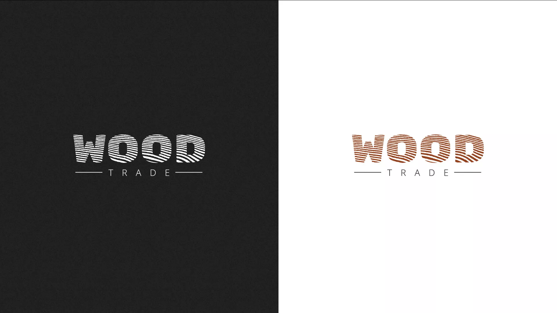 Разработка логотипа для компании «Wood Trade» в Свободном