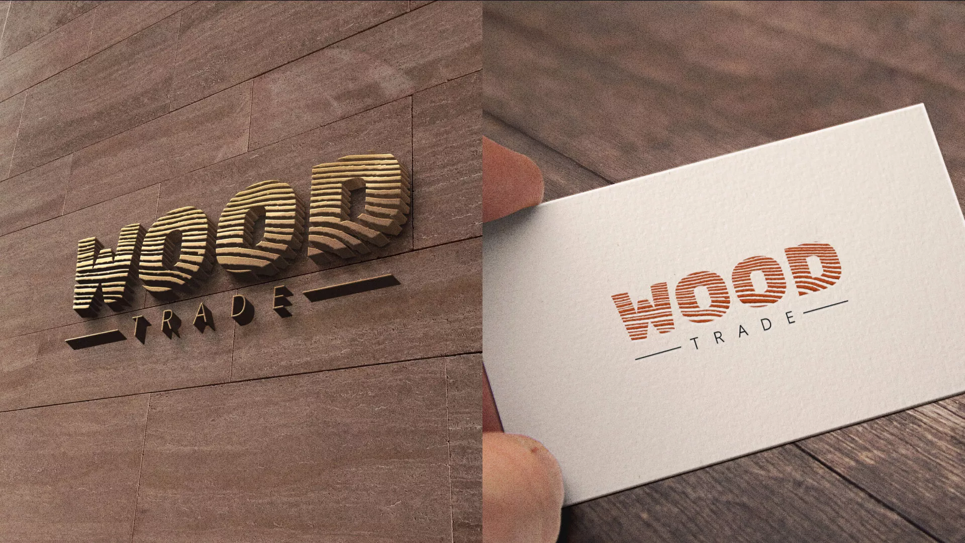 Разработка логотипа для компании «Wood Trade» в Свободном