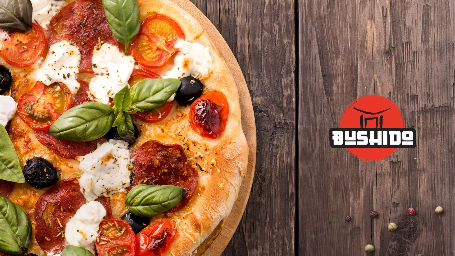 Разработка сайта для пиццерии «BUSHIDO» в Свободном